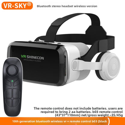 Wireless Bluetooth VR Headset G04BS with 3D Virtual Reality Game Helmet