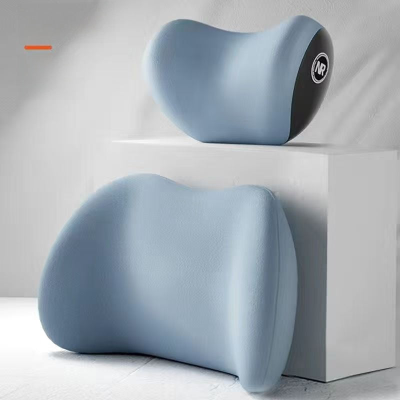 Car Headrest and Lumbar Support Pillow