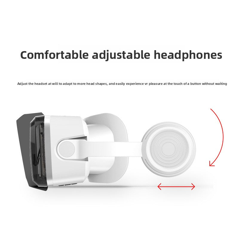 Wireless Bluetooth VR Headset G04BS with 3D Virtual Reality Game Helmet