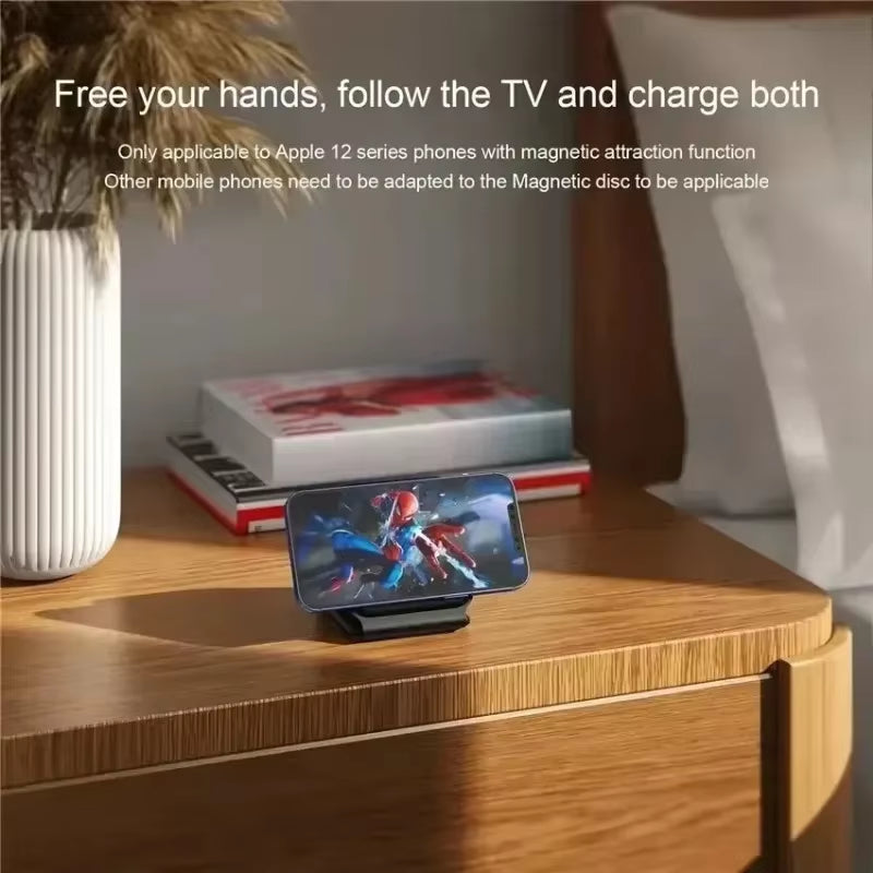 Ultimate 3-in-1 Magnetic Wireless Charger Dock for Magsafe: Fast Charging for iPhone 16/15/14/13/12 Pro Max, Apple Watch, and AirPods